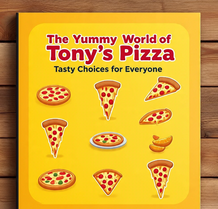Tony's Pizza Menu