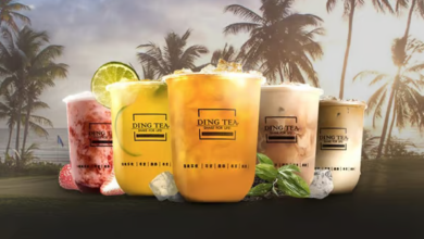 ding tea menu