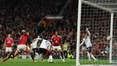 manchester united f.c. vs olympique lyon lineups
