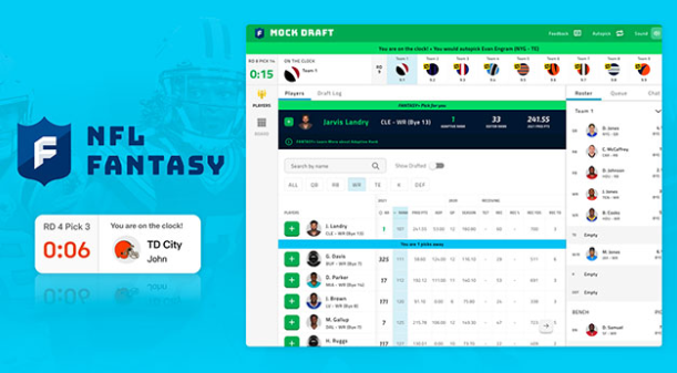 Fantasy football mock draft