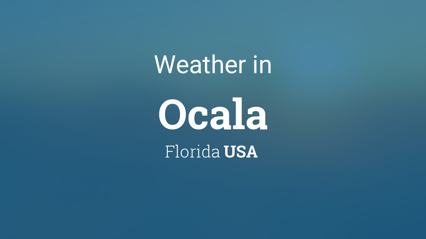 Ocala temperature
