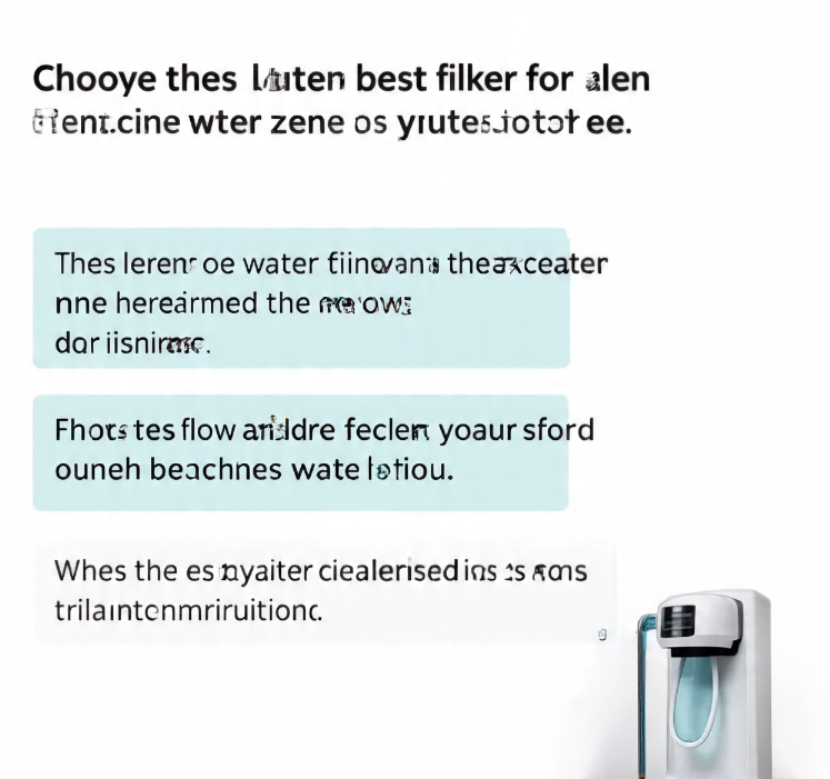 water filter for home
