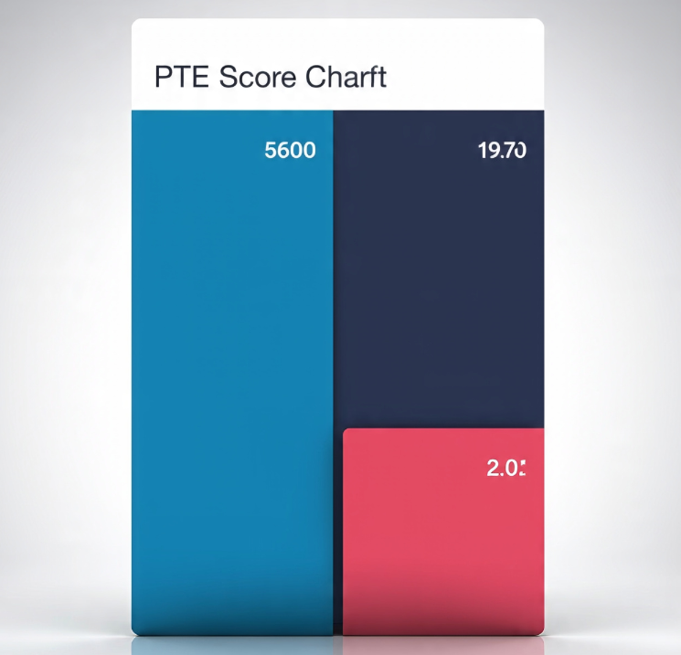 PTE score chart